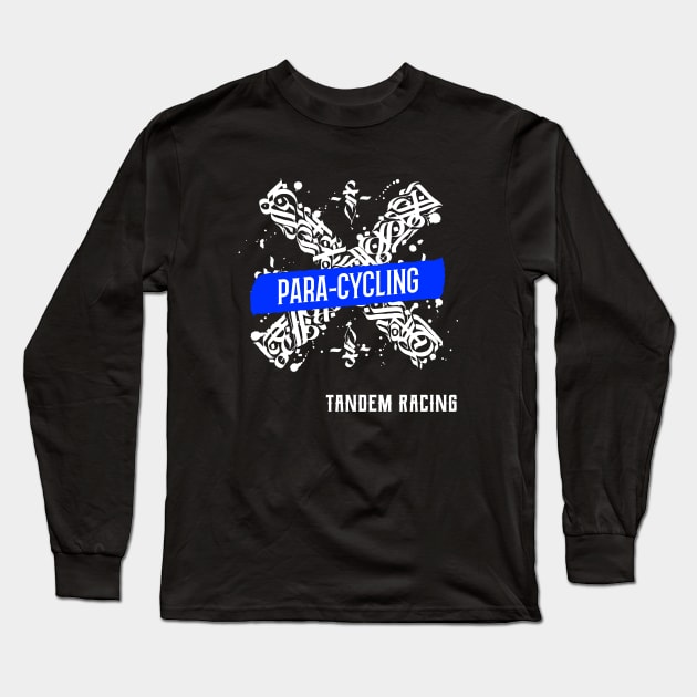 PARA-CYCLING Long Sleeve T-Shirt by Wheelycool